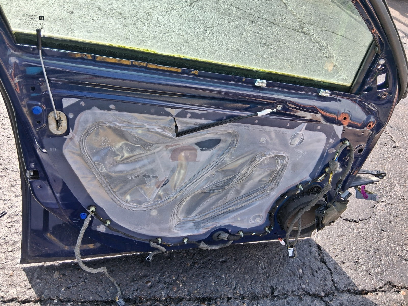 2015 VAUXHALL INSIGNIA MK1 NSF PASSENGER SIDE FRONT COMPLETE DOOR DEEP BLUE Z20Z
