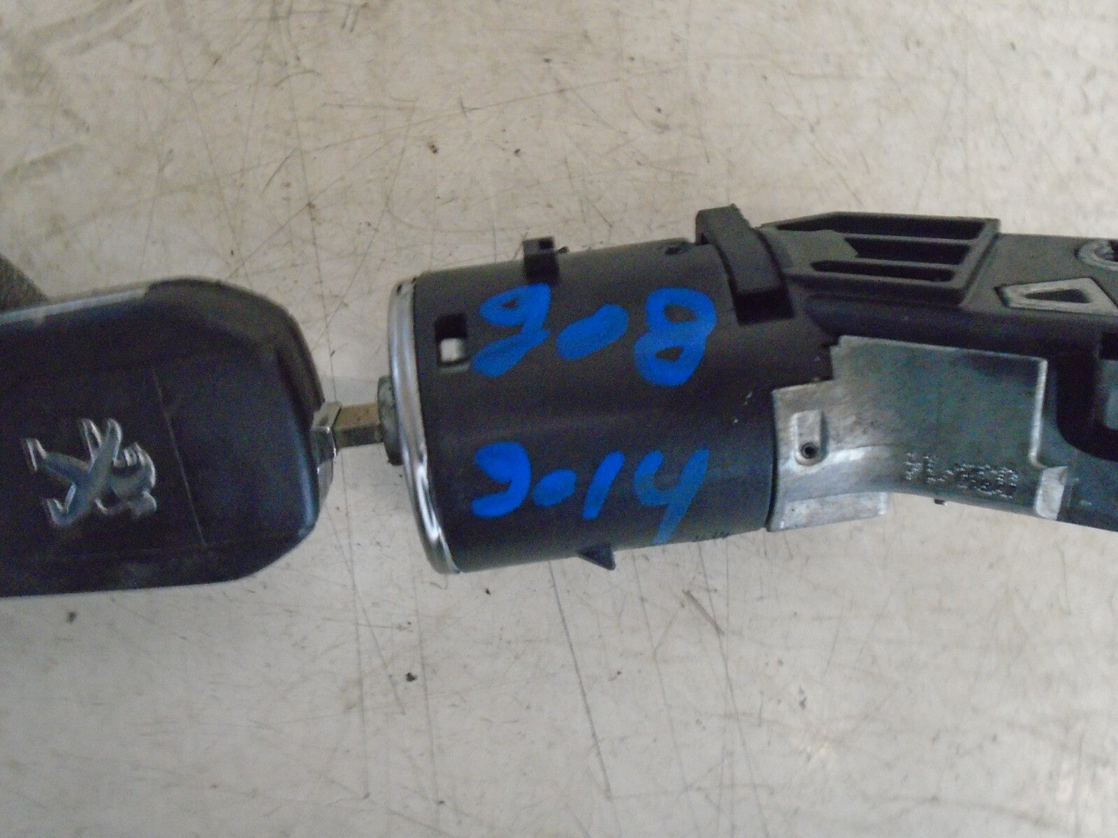 PEUGEOT 208 2014 MK1 IGNITION STARTER SWITCH 9673257480