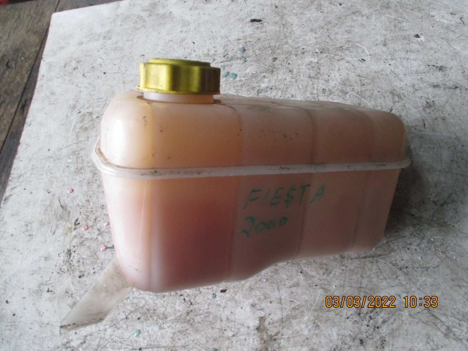 FORD FIESTA 2000 MK4 HEADER OVERFLOW EXPANSION TANK YS61-8K218-DA