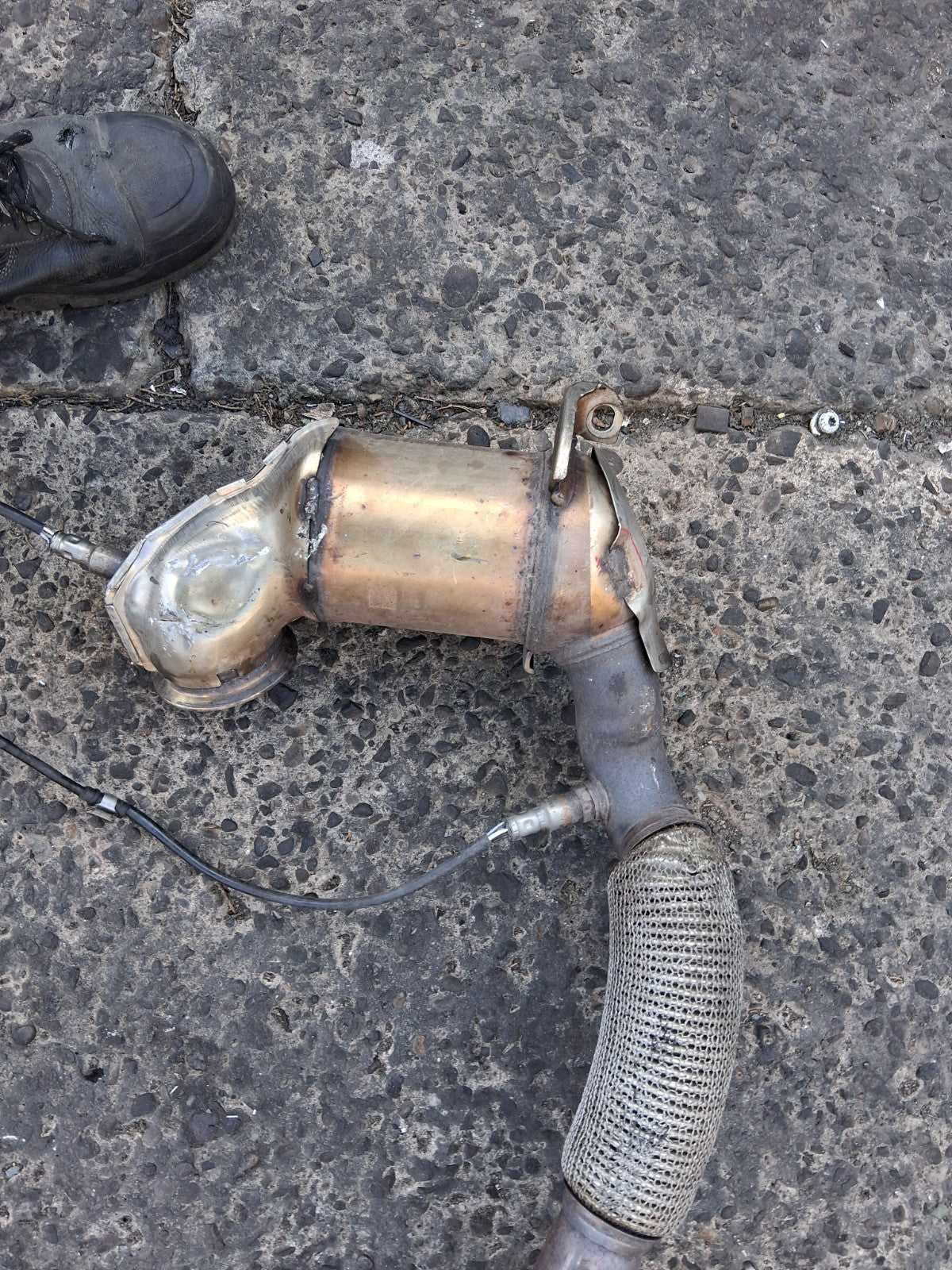 2016 SKODA FABIA MK3 1.2 PETROL CATALYTIC CONVERTER 6C0131690G
