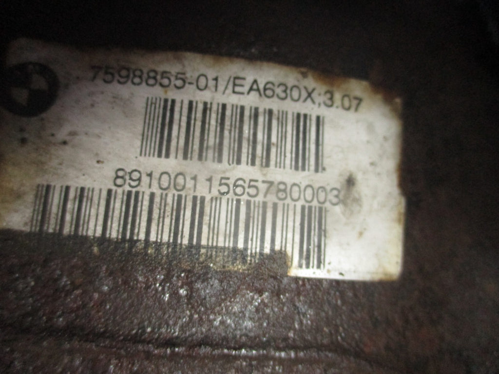 BMW 1 SERIES E87 2010 2.0 DIESEL REAR DIFF DIFFERENTIAL RATIO 3.07 7598855