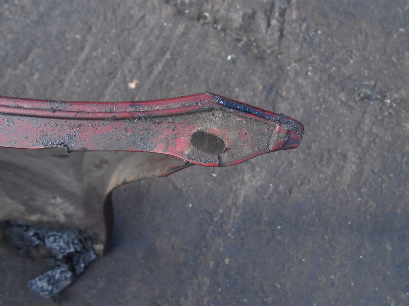 RENAULT LAGUNA 2005 2 MK2 ESTATE REAR BUMPER BURGUNDY RED