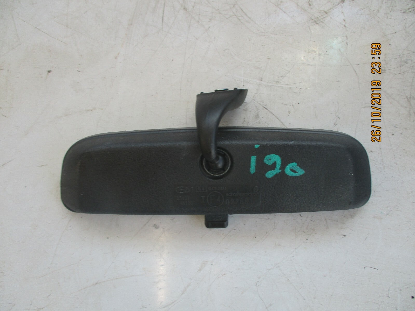 HYUNDAI i20 PB MK1 INTERIOR REAR VIEW MIRROR BLACK