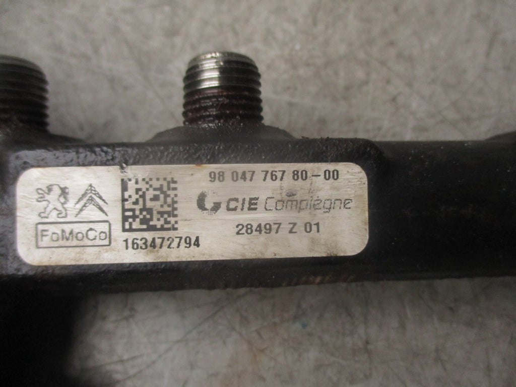 2017 FORD FOCUS MK3 1.5 DIESEL FUEL RAIL 9804776780