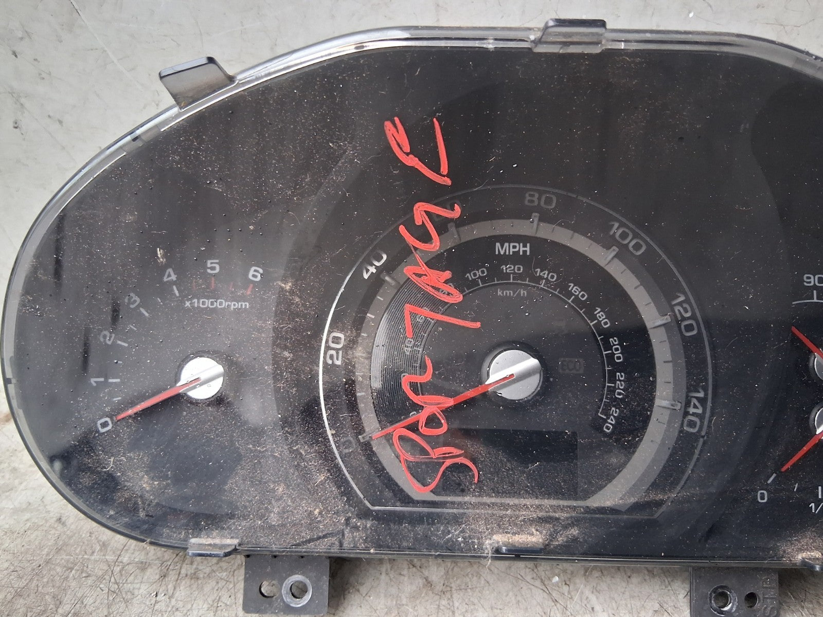 KIA SPORTAGE MK3 2012 1.7 CRDI SPEEDO SPEEDOMETER INSTRUMENT CLUSTER 940013U195