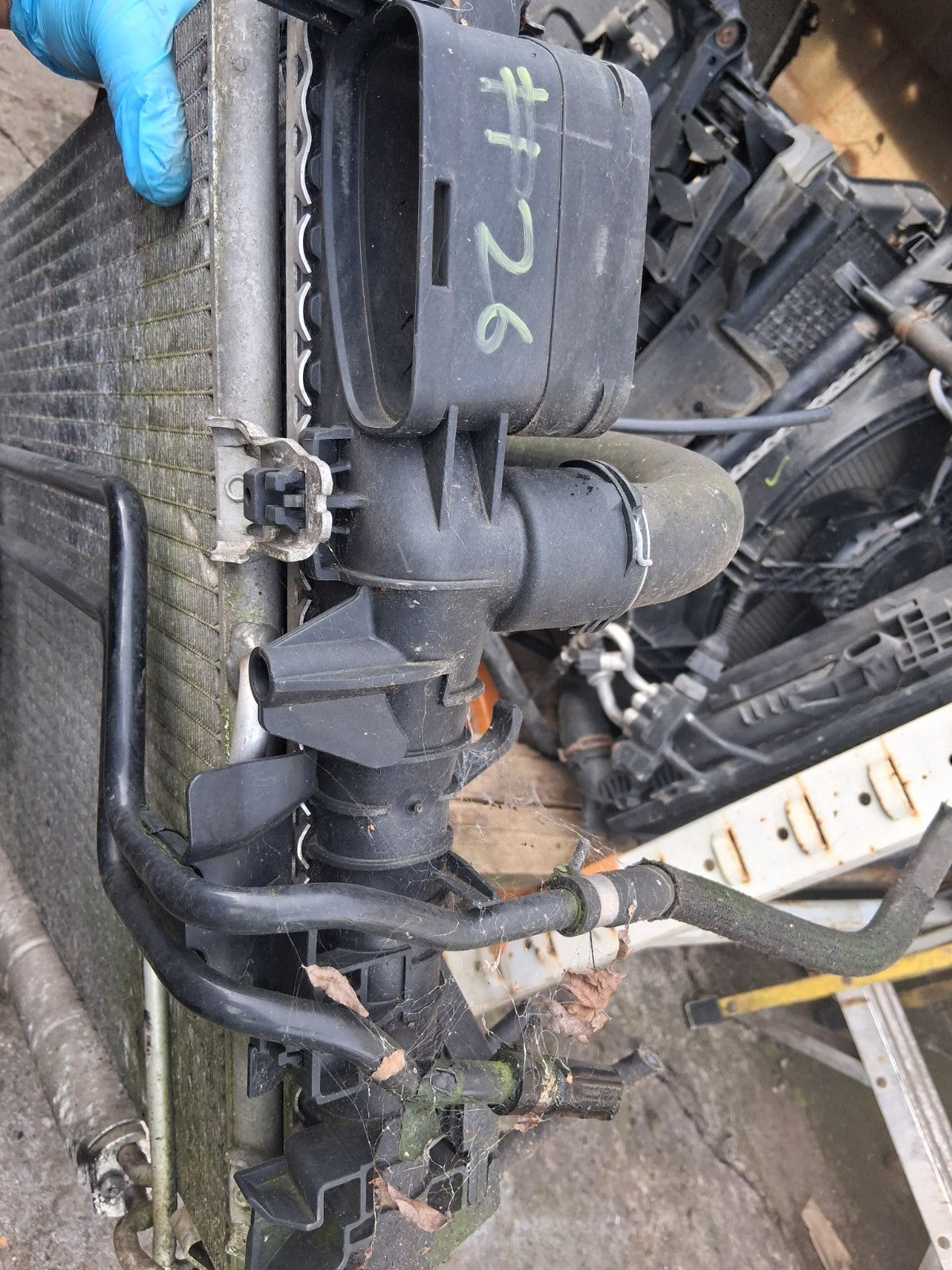 2004 MERCEDES BENZ E CLASS W211 RADIATOR RAD PACK A2115000154