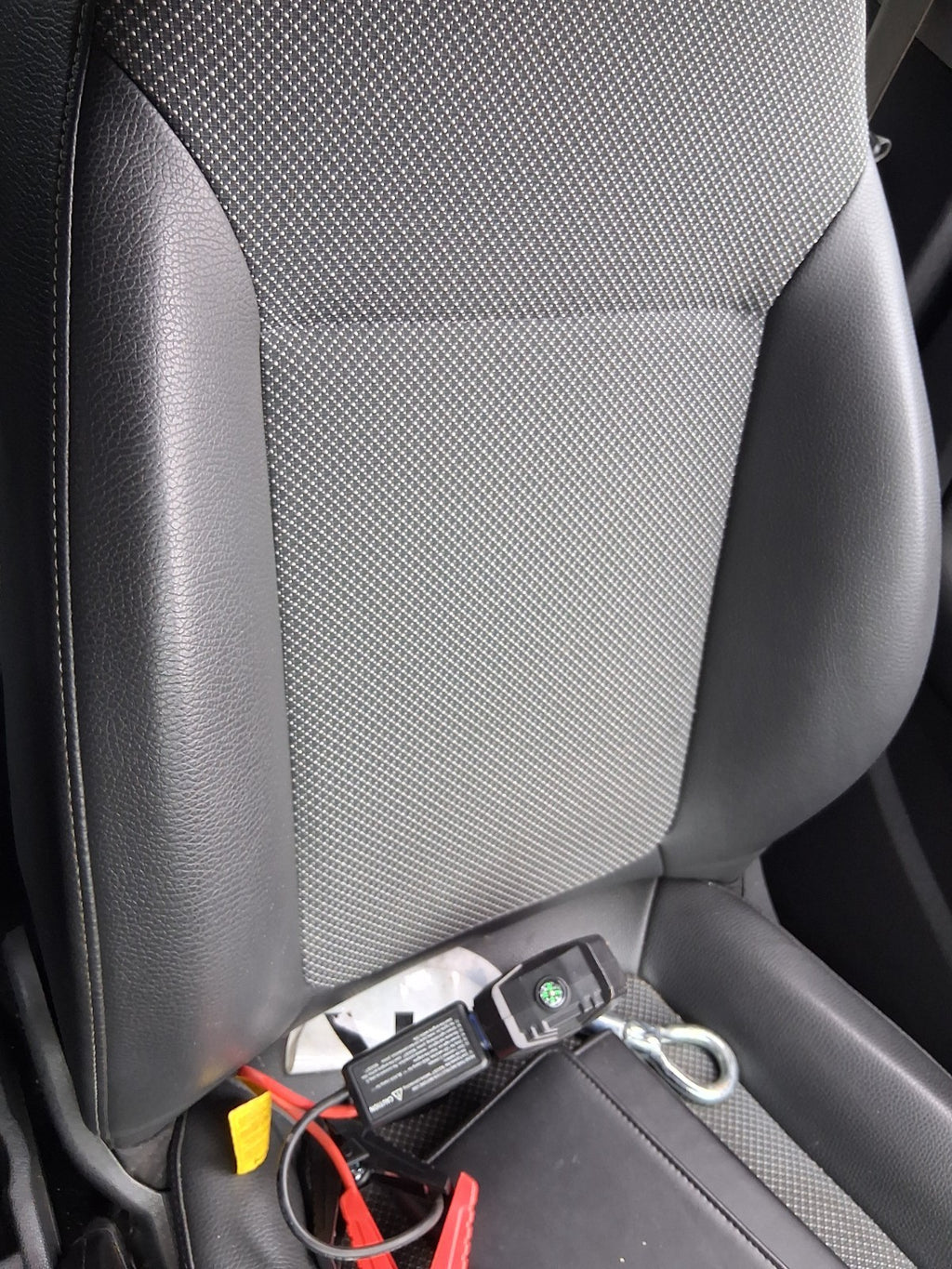 2009 VAUXHALL CORSA D NSF PASSENGER SIDE FRONT LEFT COMPLETE SEAT FABRIC