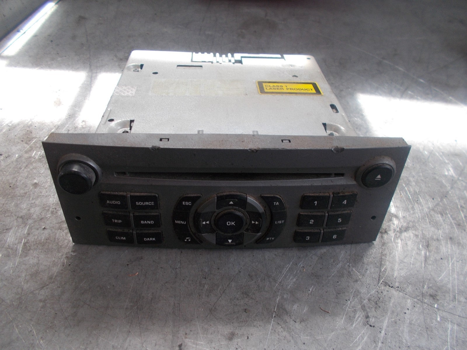 CITROEN C4 MP3 CD PLAYER 8634360613