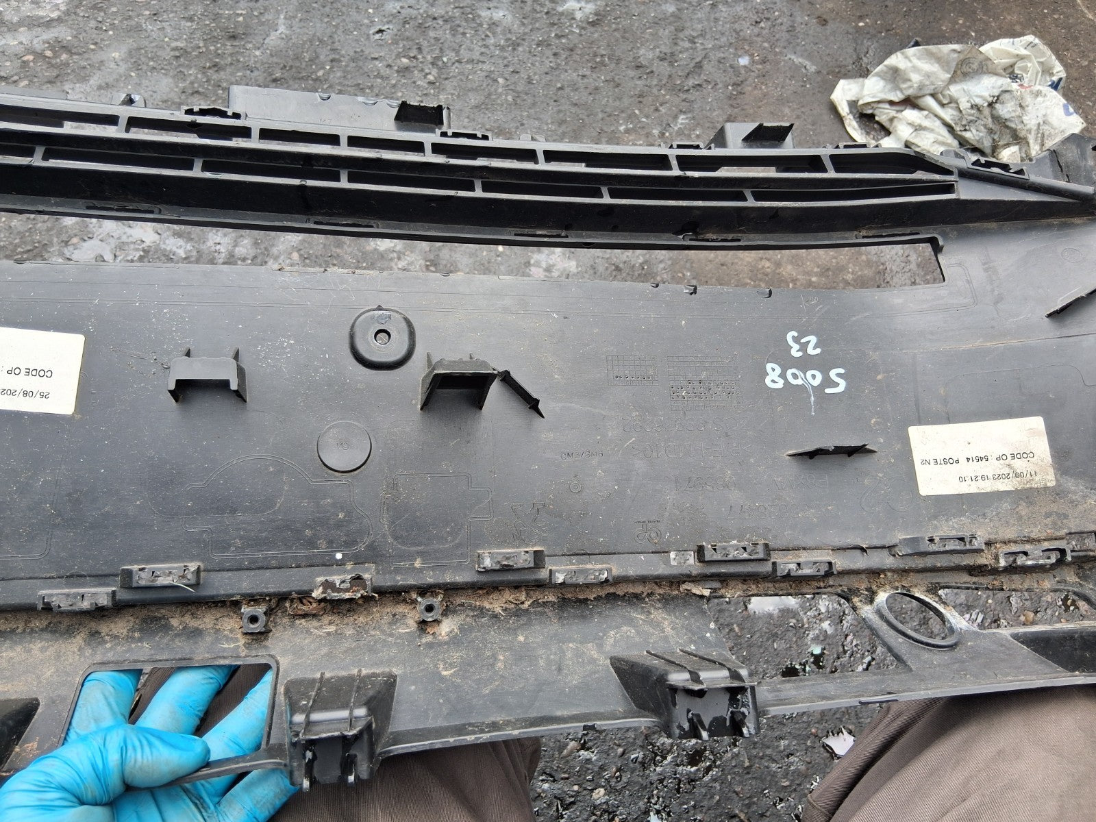 2023 PEUGEOT 5008 MK2 RADIATOR SUBFRAME BACKING 99936292