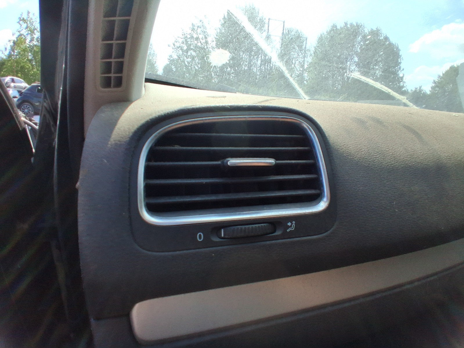 2012 VW VOLKSWAGEN GOLF MK6 NS PASSENGER SIDE FRONT INTERIOR AIRVENT