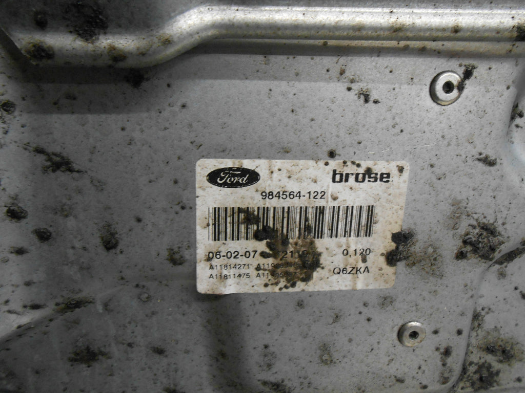 FORD FOCUS MK2 2007 5 DOOR NSF PASSENGER SIDE FRONT WINDOW MOTOR & REGULATOR
