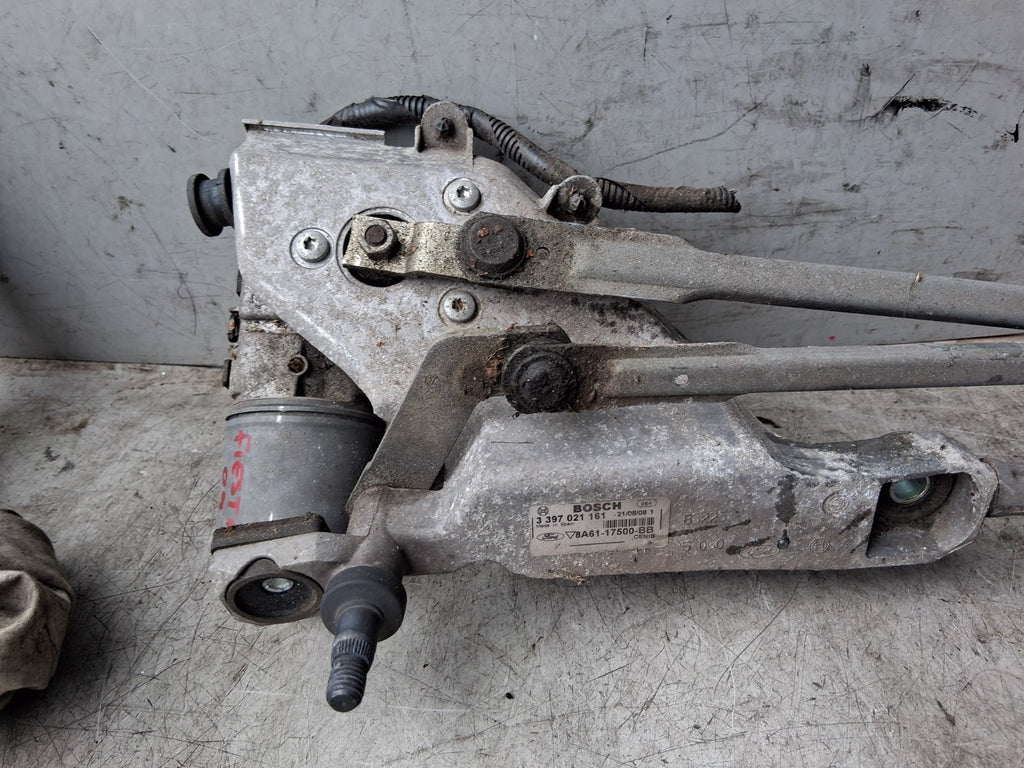 2009 FORD FIESTA MK7 FRONT WINDSCREEN WIPER MOTOR & LINKAGE 8A6117500BB