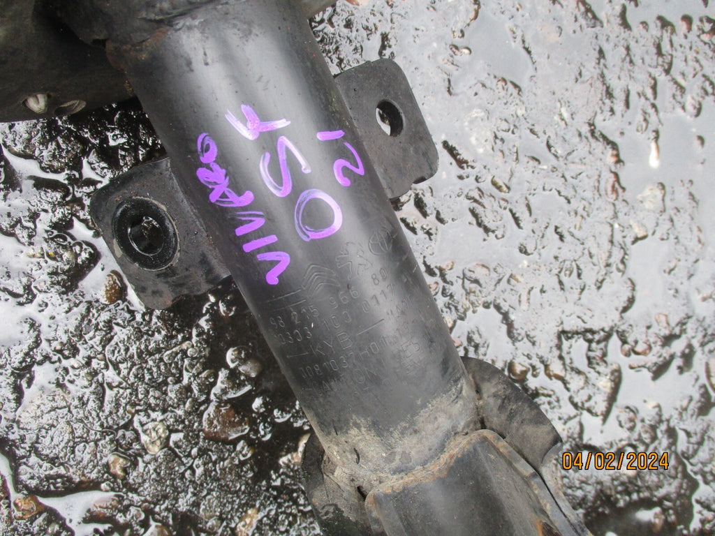 VAUXHALL VIVARO MK3 2021 OSF DRIVER SIDE FRONT SHOCK SPRING 9821596680