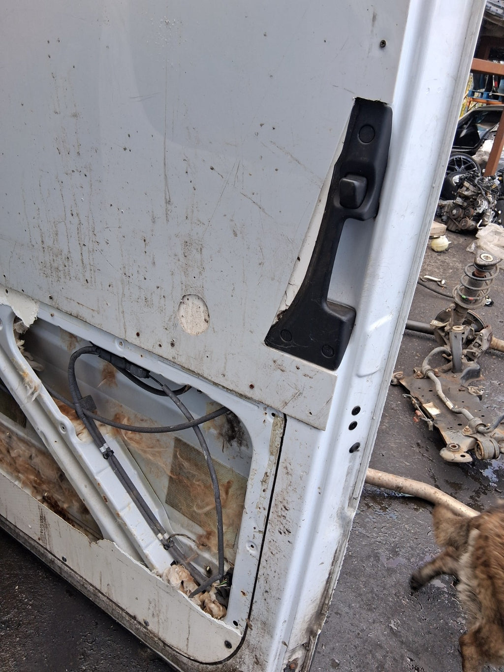 2016 MERCEDES SPRINTER W906 NS PASSENGER SIDE SLIDING DOOR COMPLETE WHITE