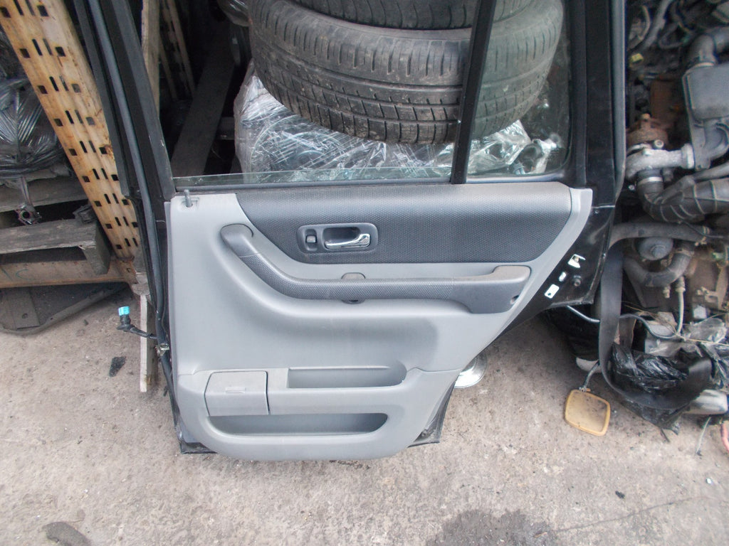 HONDA CRV CR-V MK1 2001 OFF SIDE REAR DOOR DRIVER SIDE REAR DOOR BLACK