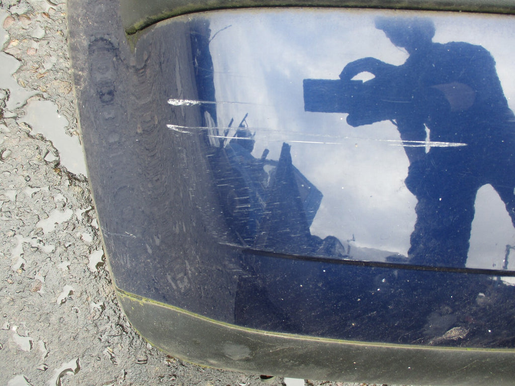 VW VOLKSWAGEN POLO 9N (MK4) COMPLETE REAR BUMPER DARK BLUE