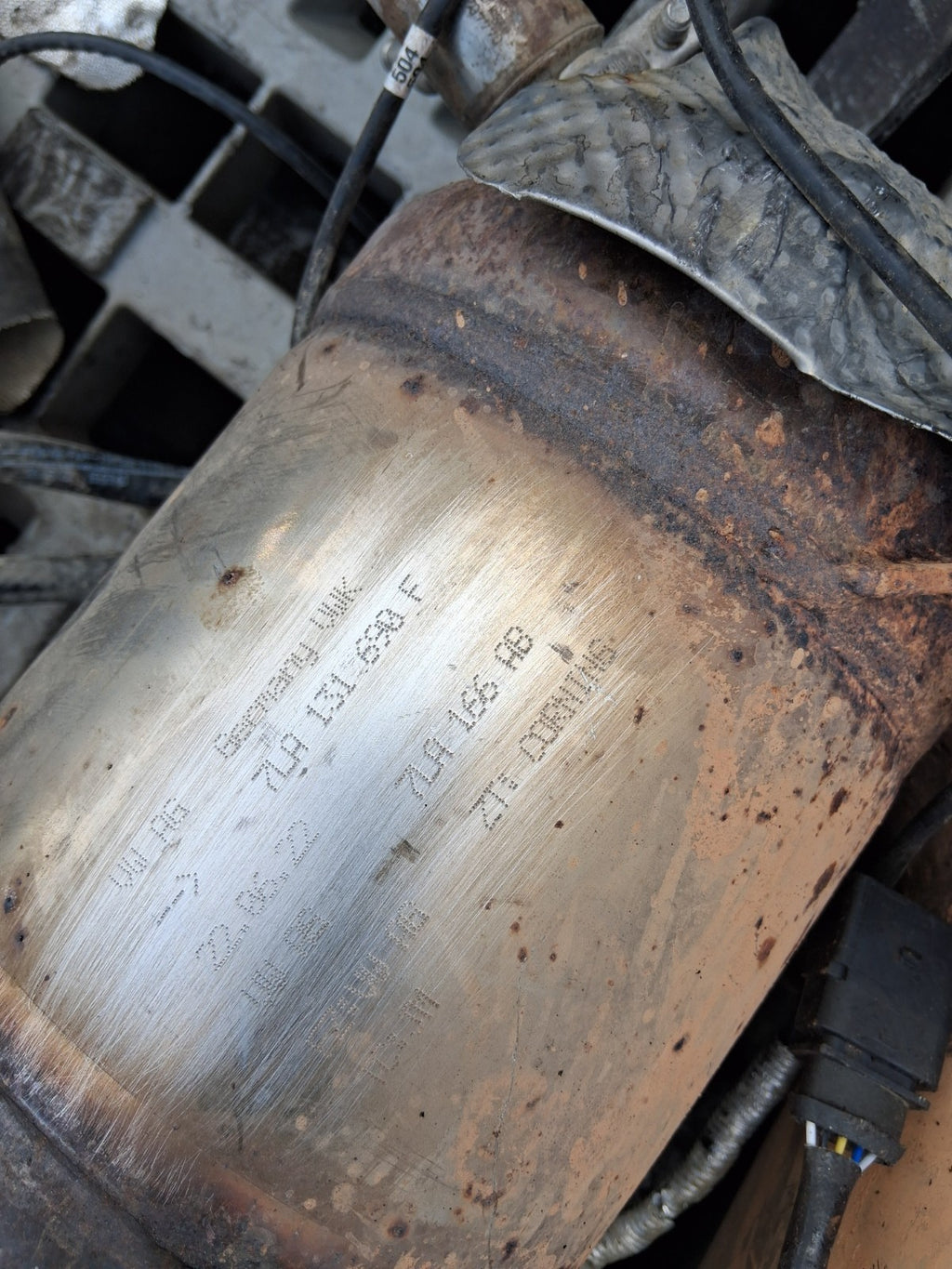 2021 VOLKSWAGEN CRAFTER TRANSPORTER T6 2.0 TDI CATALYTIC CONVERTER 7LA131690F