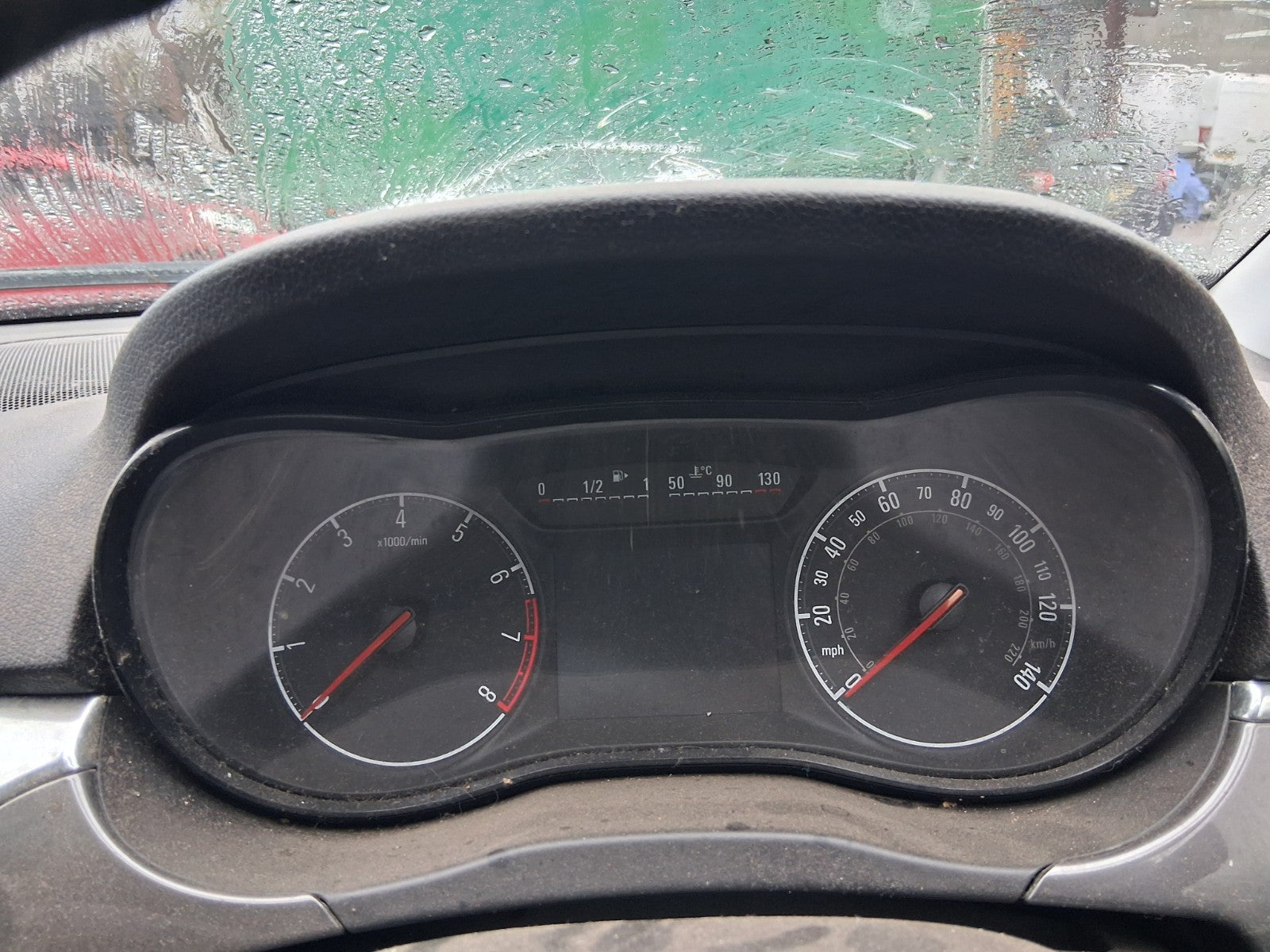 2017 VAUXHALL CORSA E 1.4 PETROL SPEEDO SPEEDOMETER INSTRUMENT CLUSTER