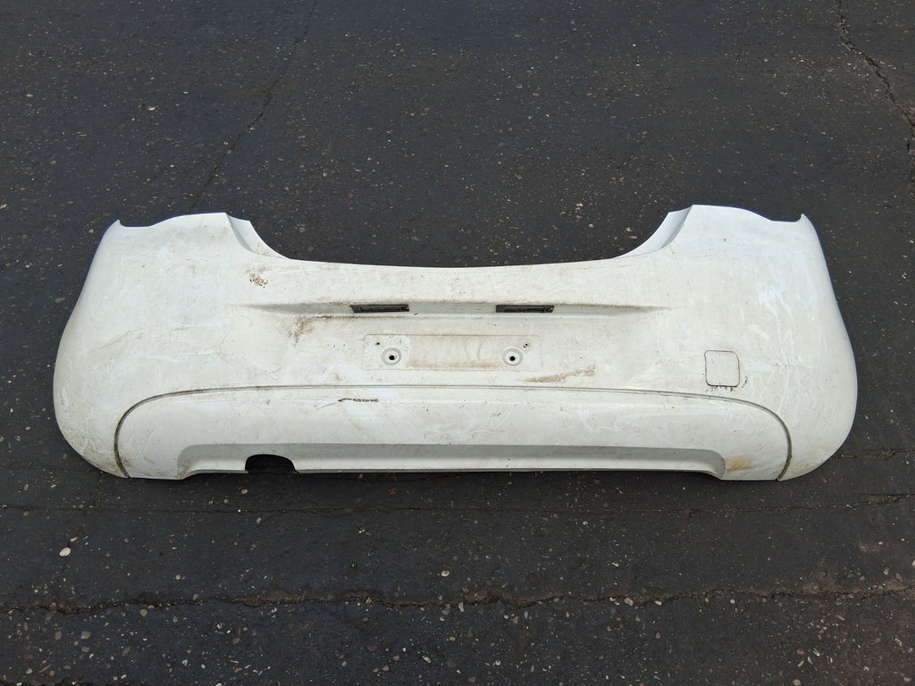 VAUXHALL CORSA E 2017 3 DOOR REAR COMPLETE BUMPER WHITE