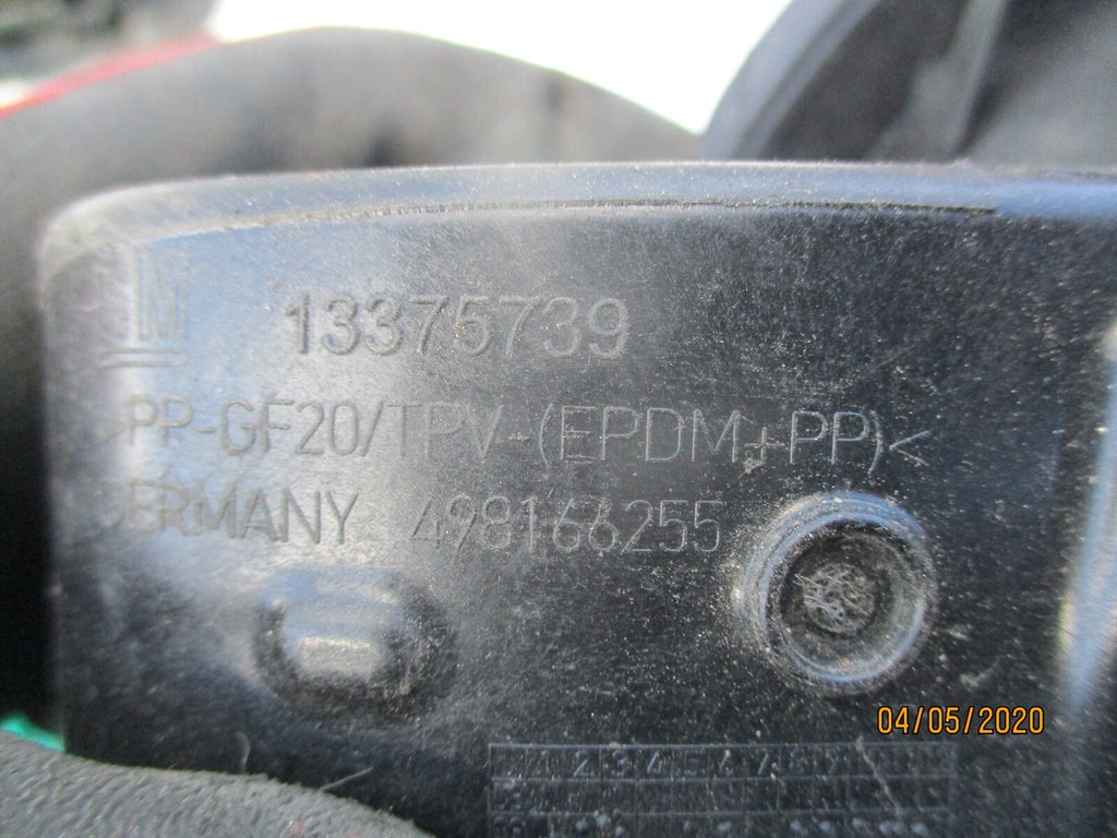 VAUXHALL ASTRA J 2013 DIESEL FUEL FILLER CAP FLAP COVER 13375739