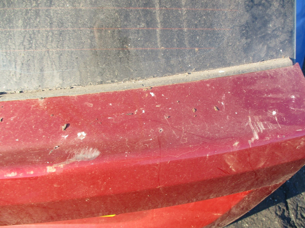 DODGE CALIBER 2008 COMPLETE REAR BOOT LID TAILGATE HATCH GLASS SPOILER IN RED