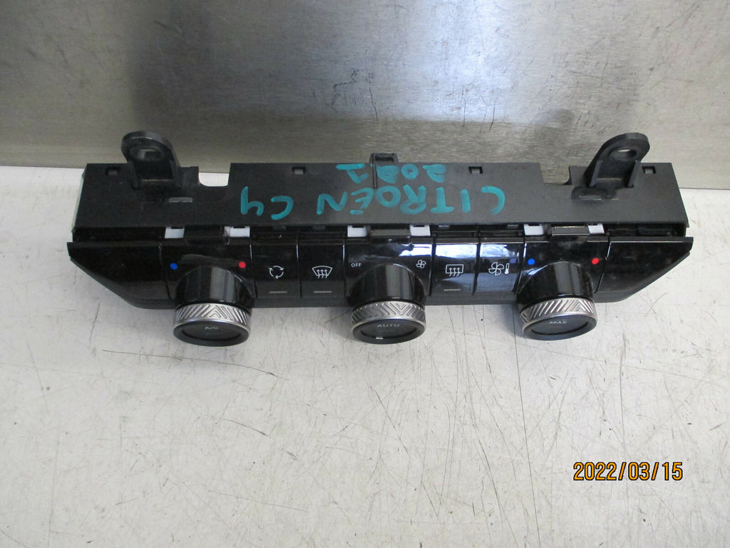 CITROEN C4 MK3 2021 HEATER AC CLIMATE CONTROL SWITCH PANEL 9844375880