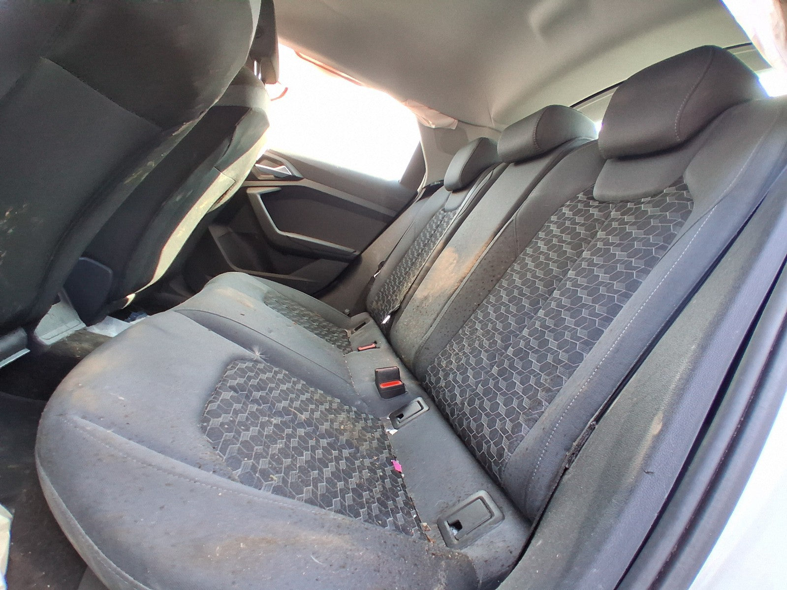 2023 AUDI A1 SPORT MK2 GB REAR COMPLETE BACK AND BENCH SEATS SEAT FABRIC