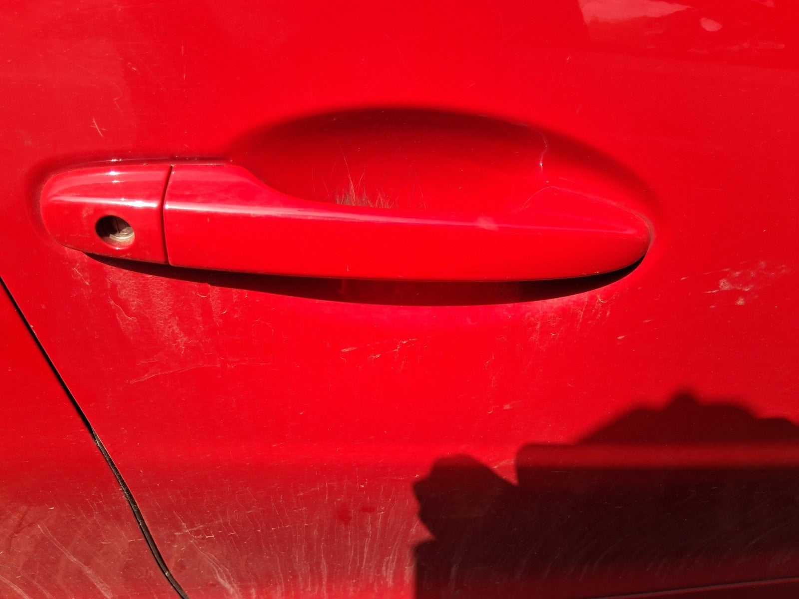 2016 HONDA CIVIC MK9 HATCHBACK OSF DRIVER SIDE FRONT RIGHT EXTERIOR DOOR HANDLE