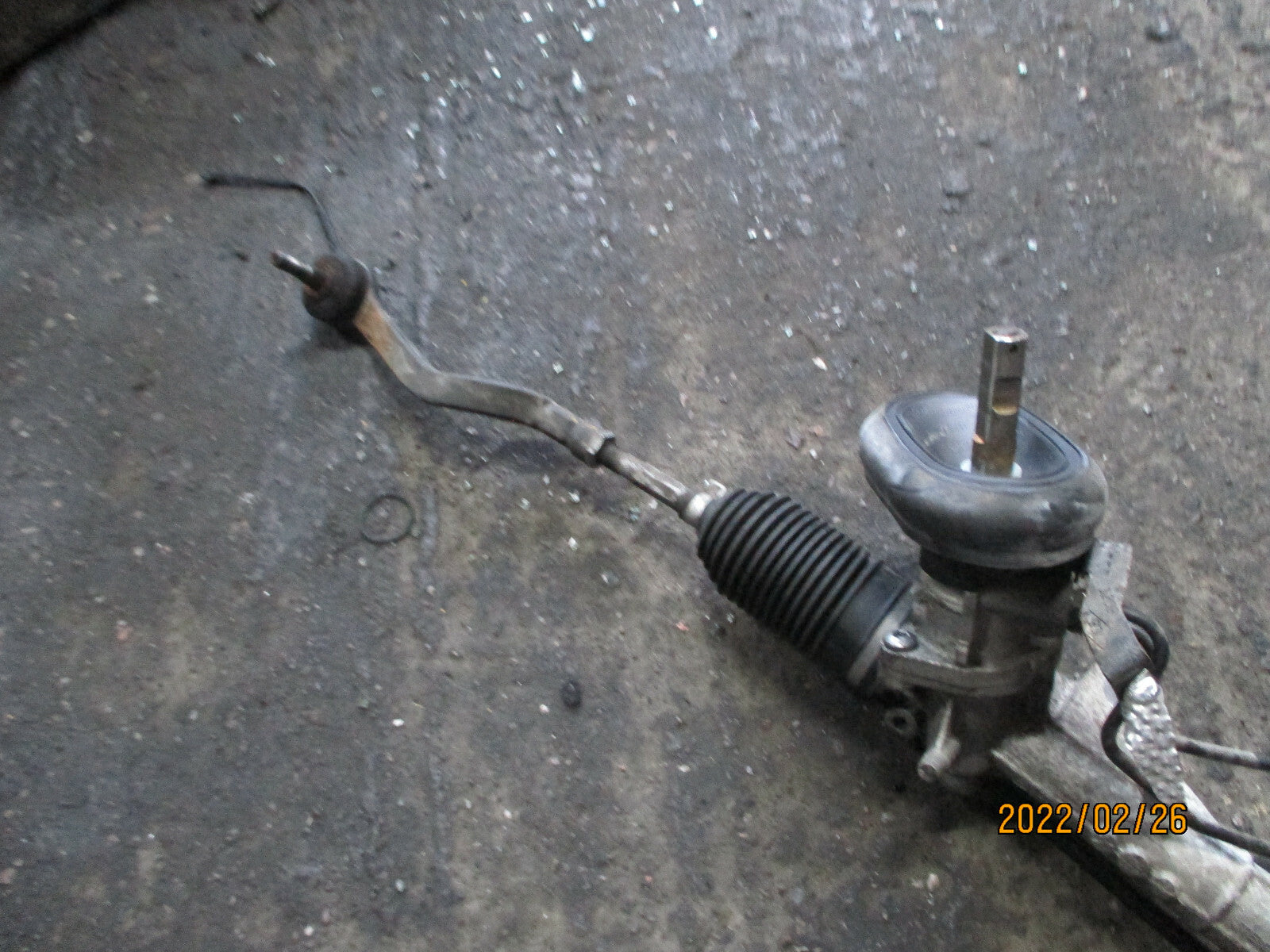 DACIA SANDERO 2017 MK2 POWER STEERING RACK 490011854R