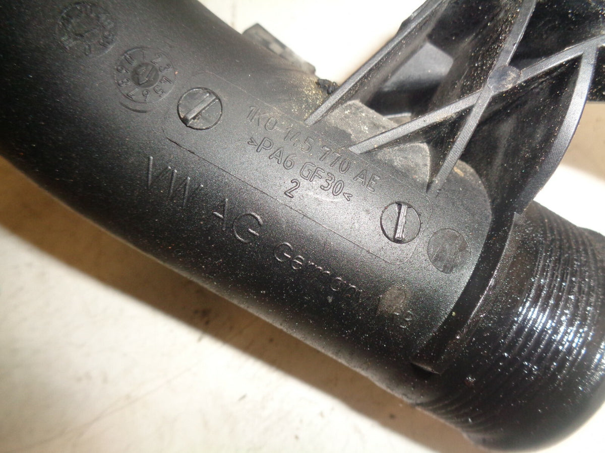 VW VOLKSWAGEN TOURAN 2012 1.6 TDI DIESEL INTERCOOLER HOSE PIPE 1K0145770AE