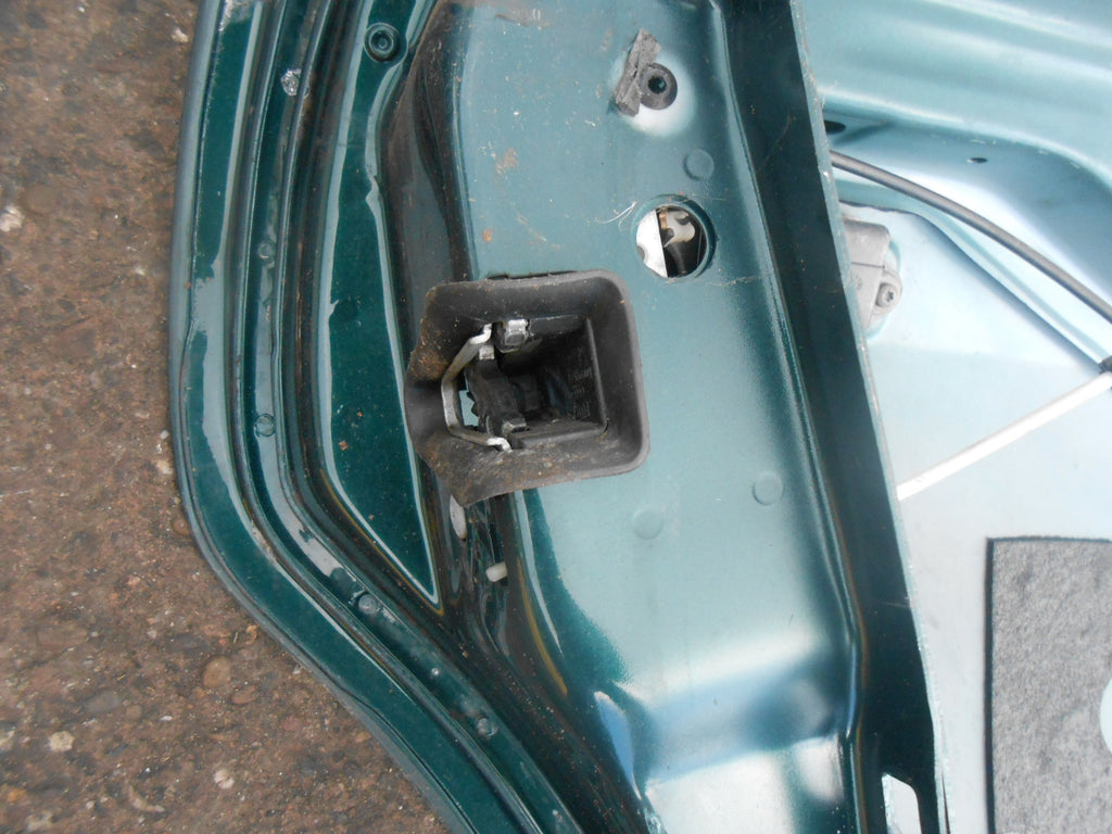 AUDI A8 D2 4D (MK1) 2000 NSR PASSENGER SIDE REAR BARE DOOR SHELL LX6V GREEN