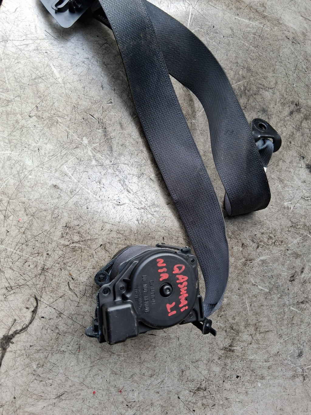 2020 NISSAN QASHQAI J11 MK2 NSR PASSENGER SIDE REAR LEFT SEAT BELT 80920AA