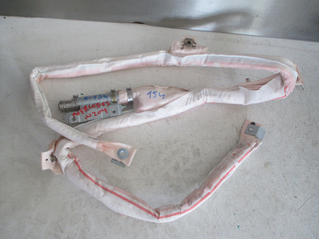 MERCEDES C CLASS W204 2014 COUPE OS DRIVER ROOF CURTAIN SAFETY BAG 2048606402