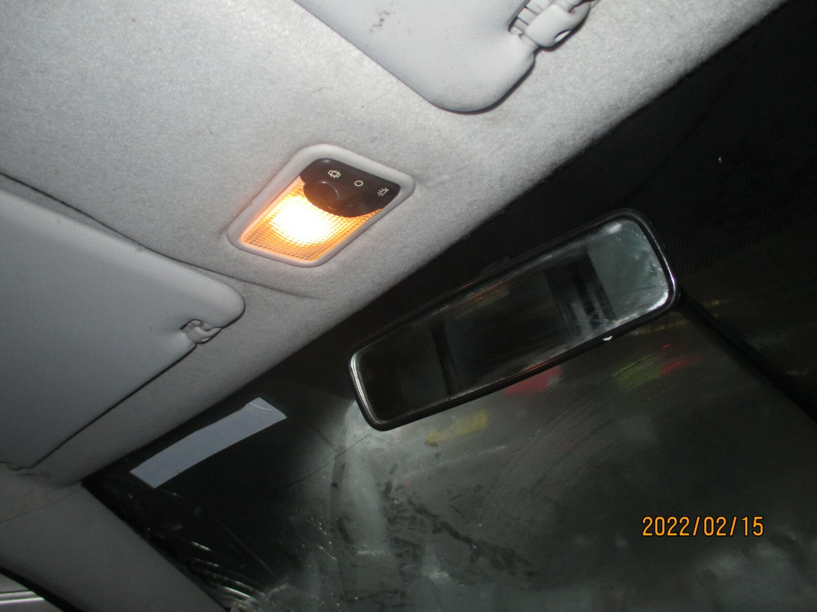 PEUGEOT PARTNER 2010 MK1 FRONT INTERIOR ROOF LIGHT