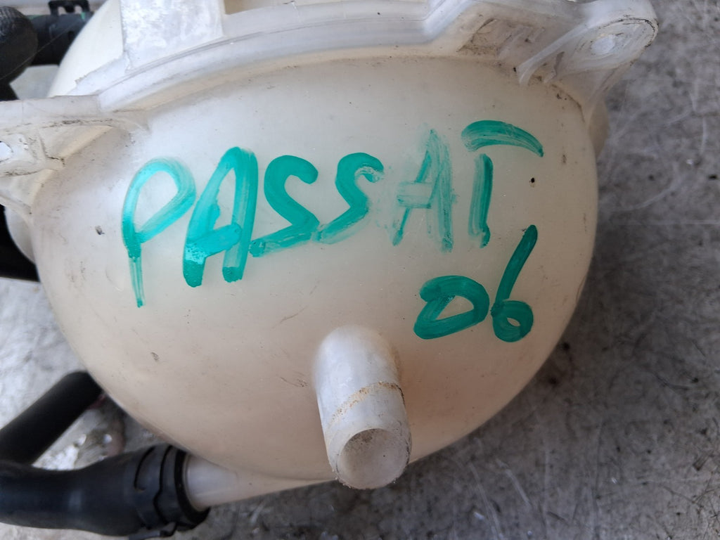 2006 VW VOLKSWAGEN PASSAT B6 COOLANT WATER EXPANSION TANK BOTTLE RESERVOIR