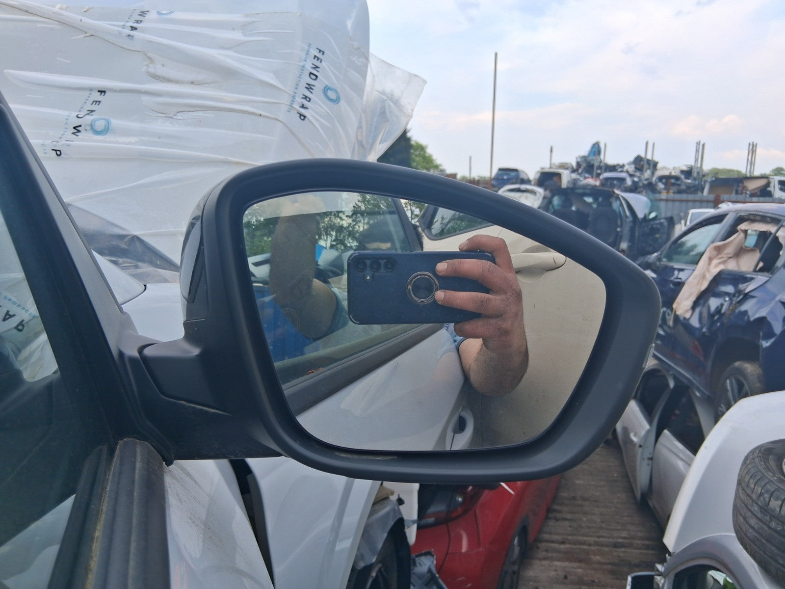 PEUGEOT 208 MK2 2025 OSF DRIVER SIDE FRONT MANUALFOLD WING MIRROR