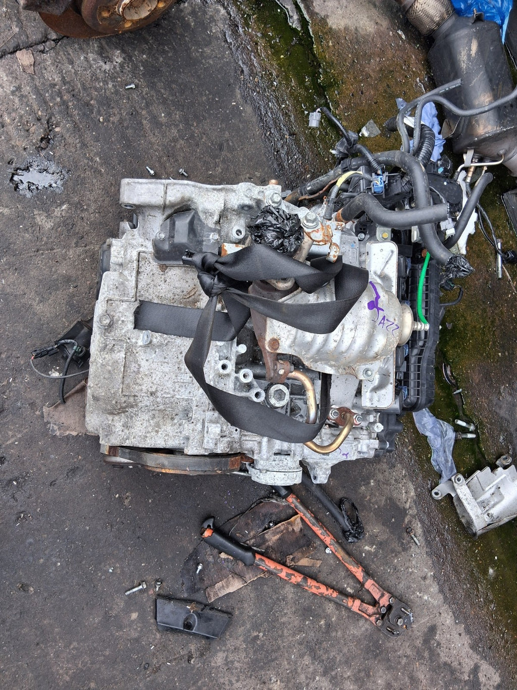 2014 HONDA JAZZ MK3 1.3 PETROL COMPLETE ENGINE WITH PUMPS INJECTORS L13Z1