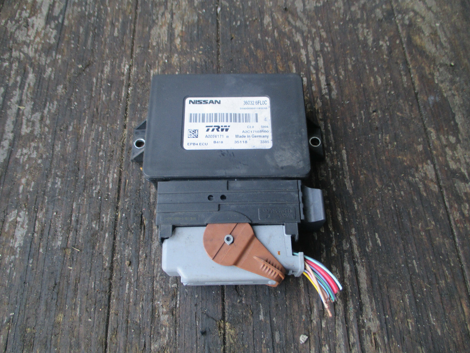 NISSAN X-TRAIL T32 2019 PARKING BRAKE CONTROL MODULE 360326FL0C
