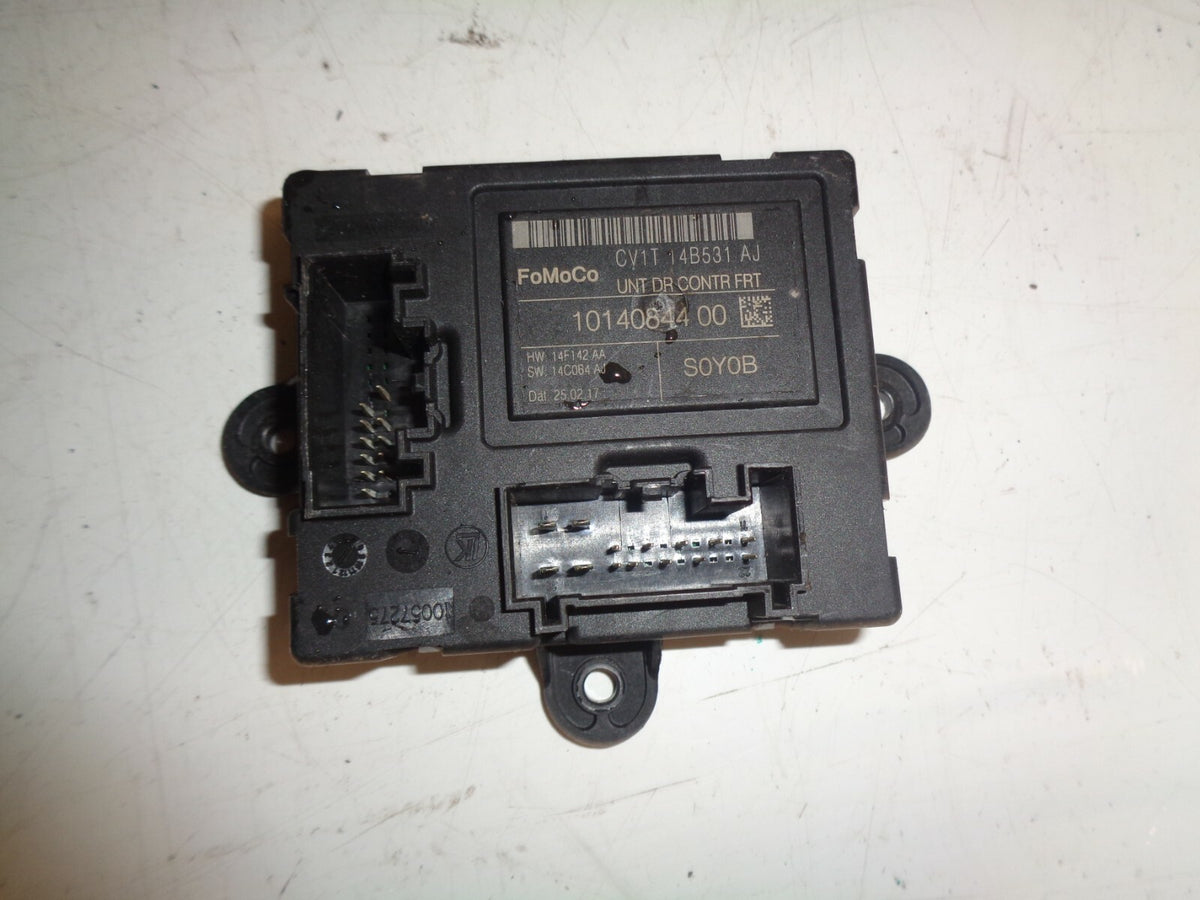 FORD FIESTA 2014 MK7 OSF DRIVER SIDE FRONT DOOR CONTROL MODULE CV1T14B531AJ