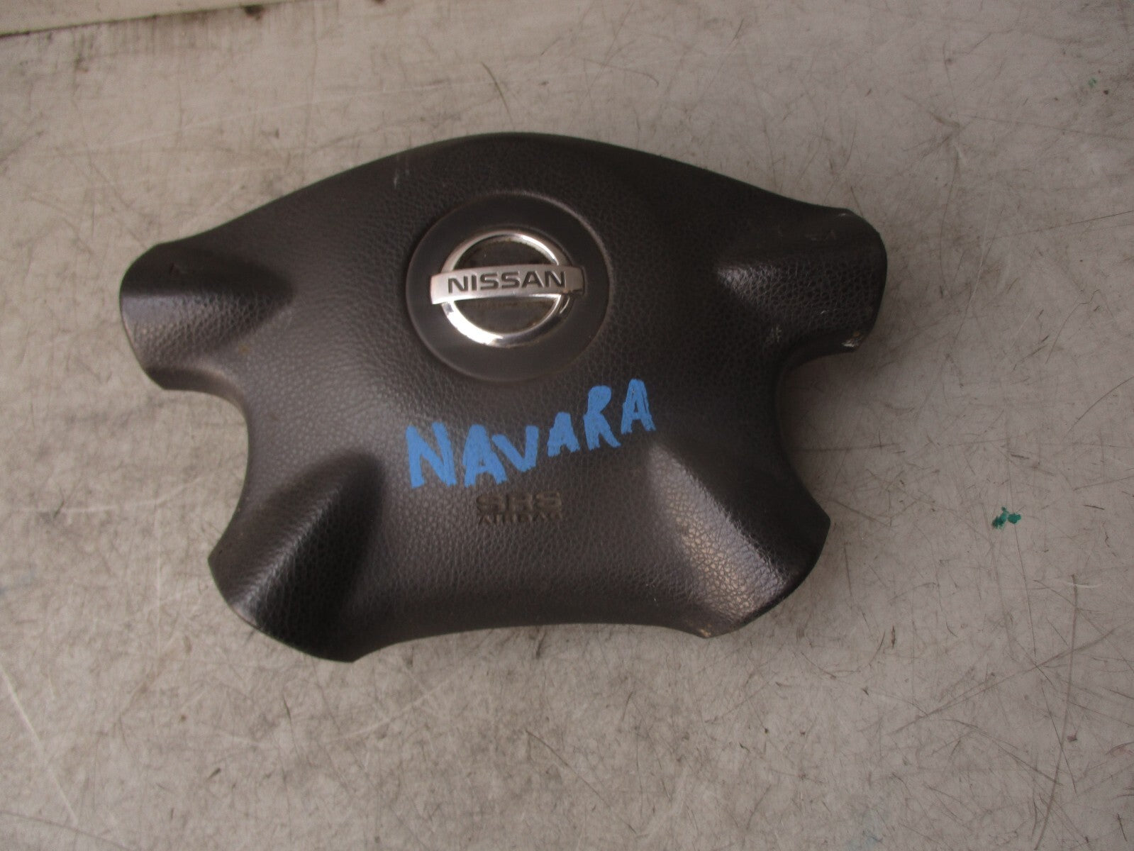 2002 NISSAN NAVARA D22 STEERING WHEEL AIR DASHBOARD BAG