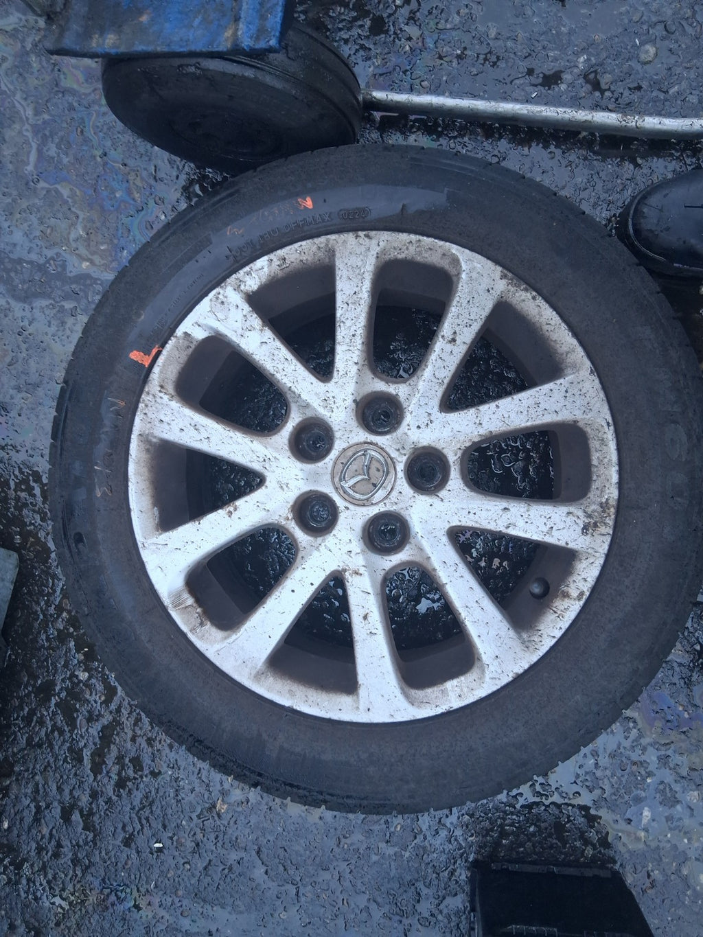 MAZDA 3 2008 16 INCH ALLOY WHEEL WITH TYRE 205/55R16