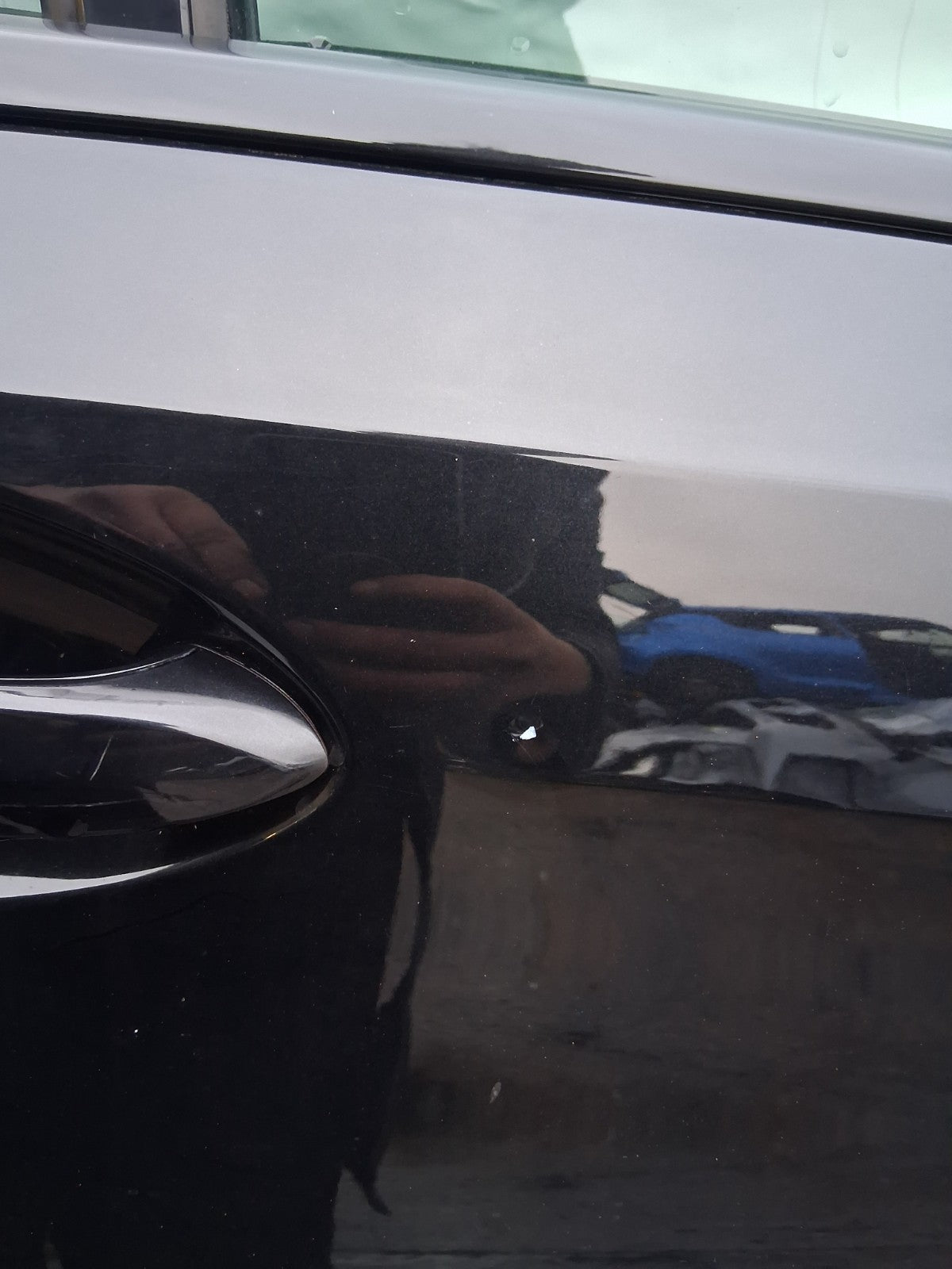 2019 BMW 3 SERIES SALOON G20 OSR DRIVER SIDE REAR DOOR HANDLE BLACK SAPPHIRE 475