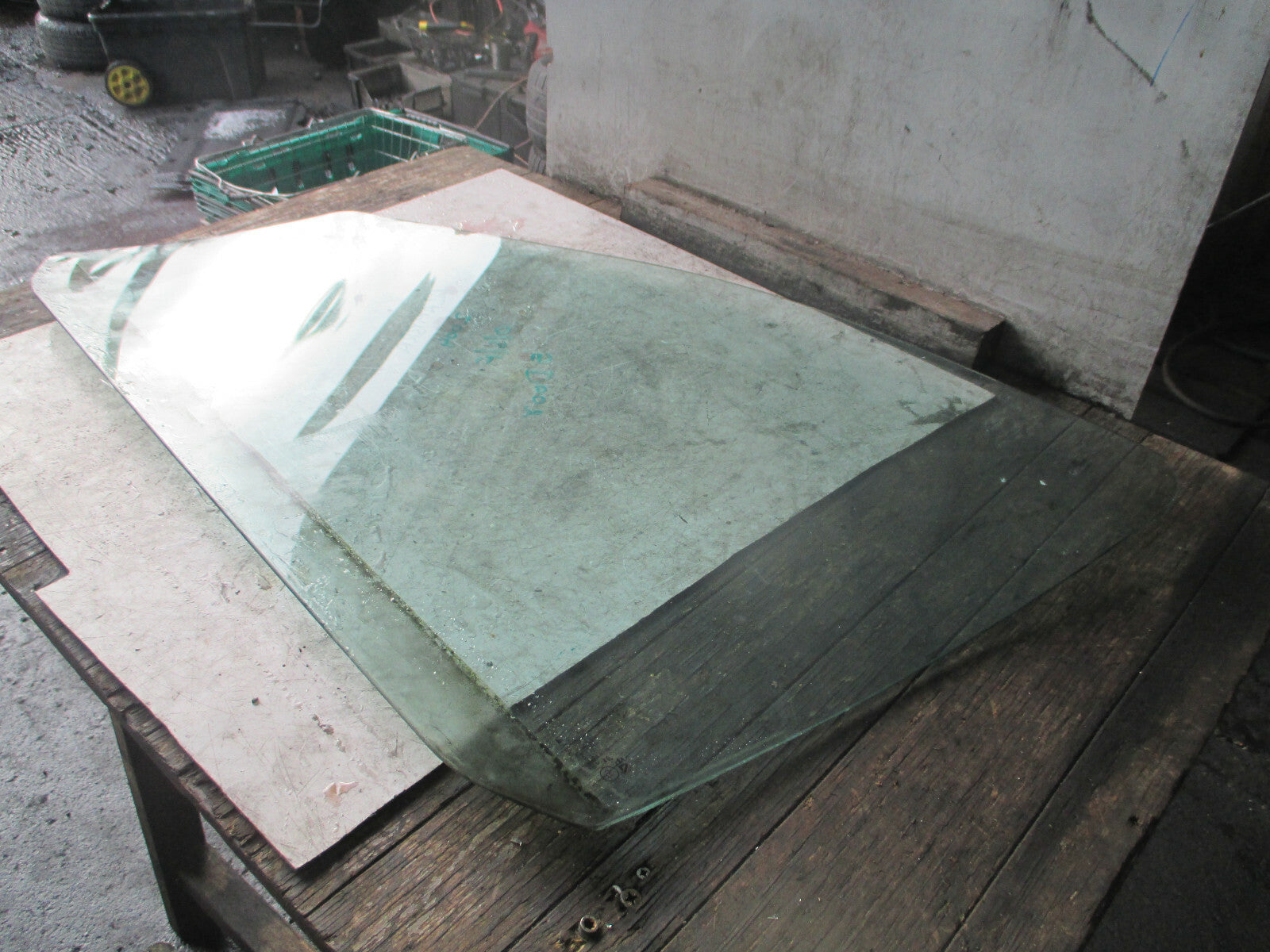 SEAT ALHAMBRA MK1 7M 2004 OSF DRIVER SIDE FRONT DOOR WINDOW GLASS