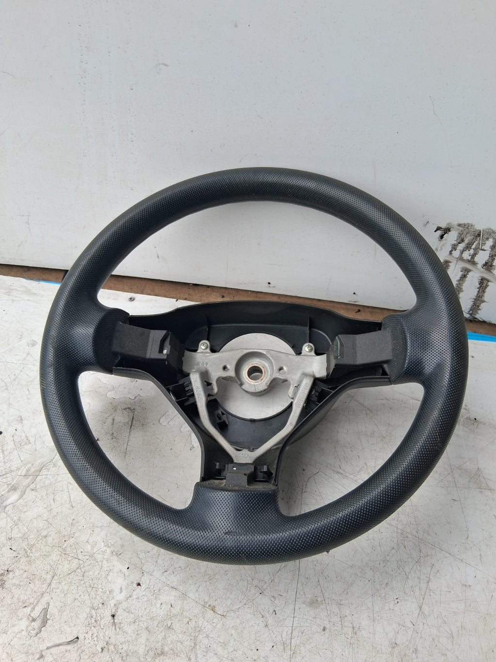 2008 CITROEN C1 MK1 3 SPOKE LEATHER STEERING WHEEL