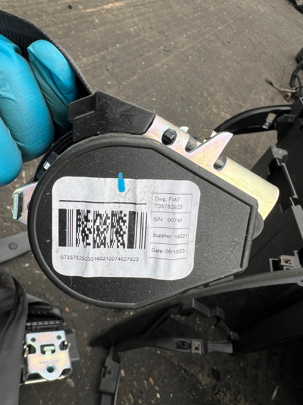 2024 FIAT DUCATO MK3 COMPLETE AIRBAG KIT ECU BELTS DASH STEERING WHEEL AIRABG