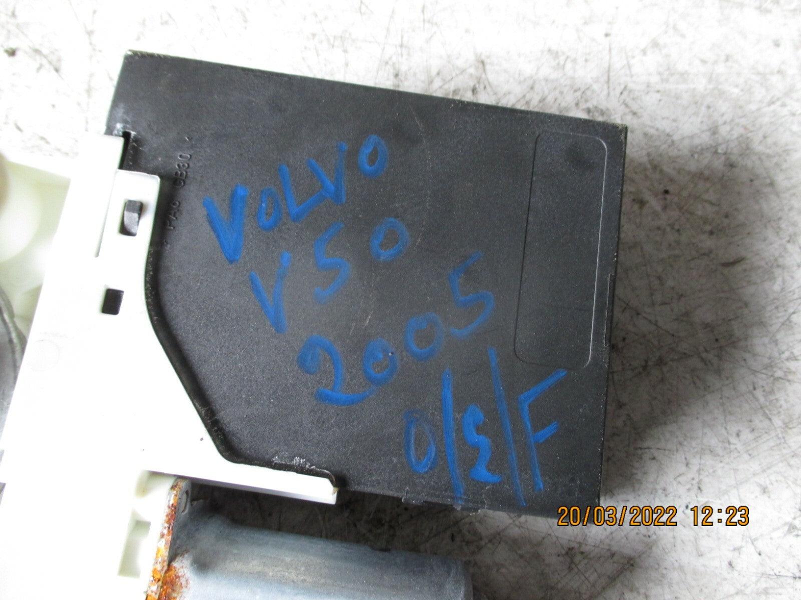 VOLVO V50 2005 OSF FRONT DRIVER SIDE WINDOW MOTOR 30737679