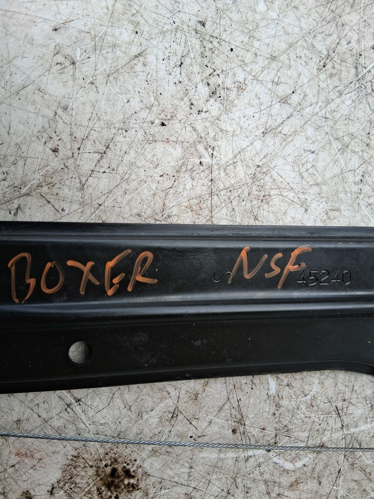 2014 PEUGEOT BOXER NSF PASSENGER SIDE FRONT WINDOW MOTOR REGULATOR 19991061792