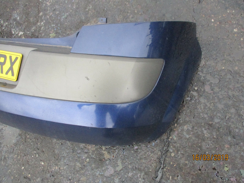 RENAULT MEGANE MK2 REAR BUMPER DARK BLUE