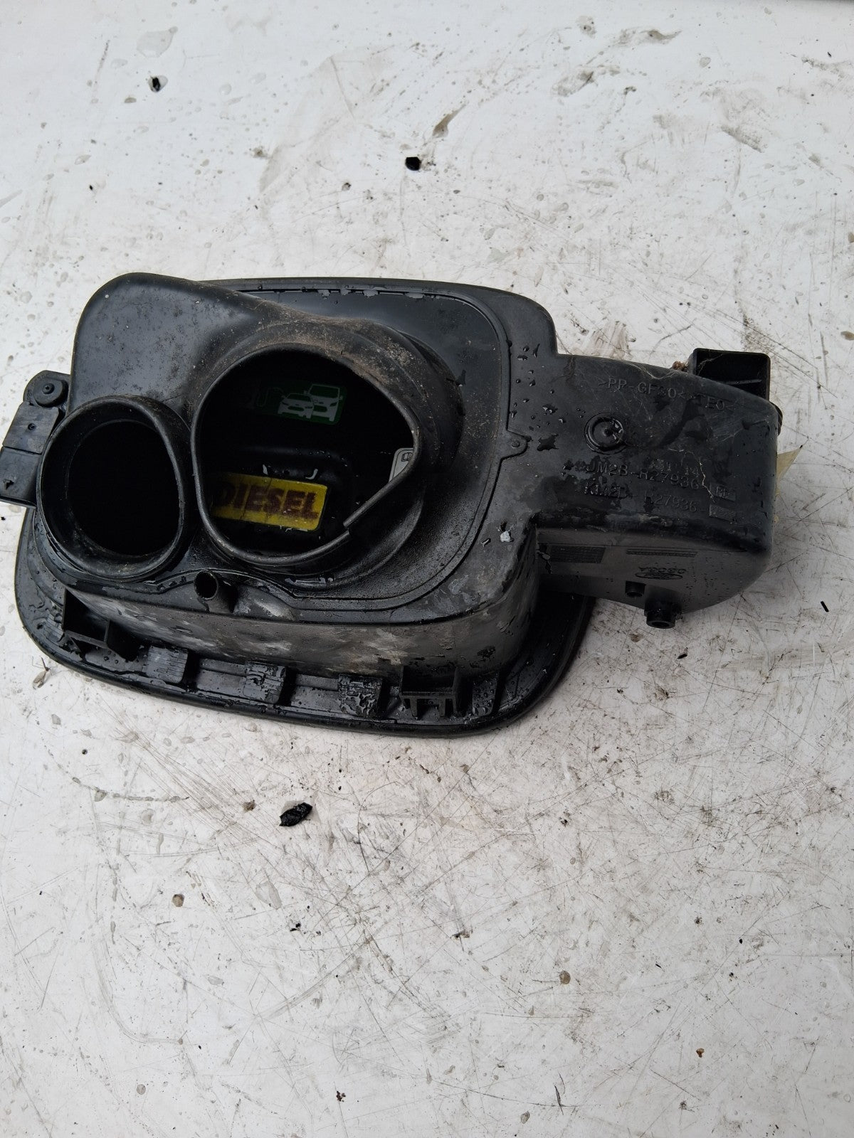 2019 FORD GALAXY MK4 BLUE FUEL FILLER FLAP AND HINGE JM2BR27936
