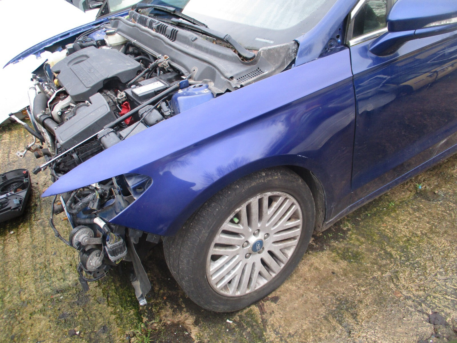 2017 FORD MONDEO MK5 NSF PASSENGER SIDE FRONT WING PANEL BLUE LD